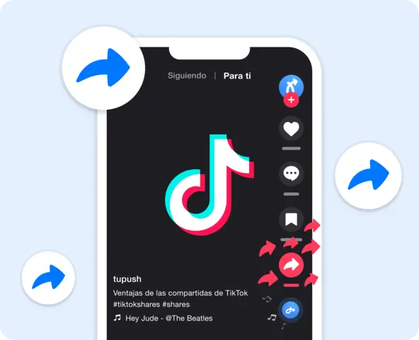 TikTok Compartidos
